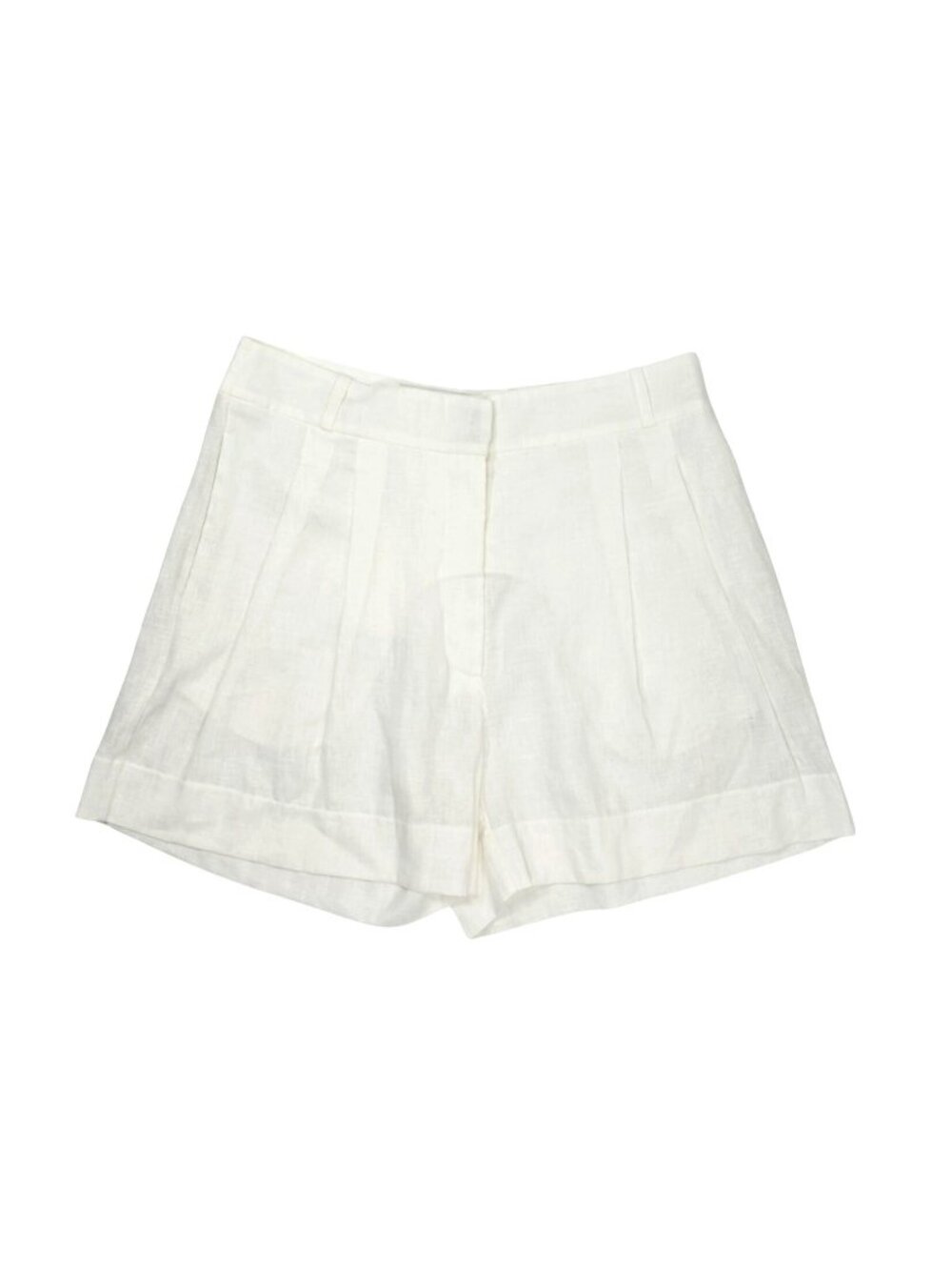 ASCENO The Madrid Shorts in White
